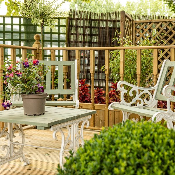 gazebo planters and trellises